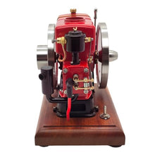 Retrol&OKMO 1/5 Scale Single-Cylinder Four-Stroke Engine with Wooden Base