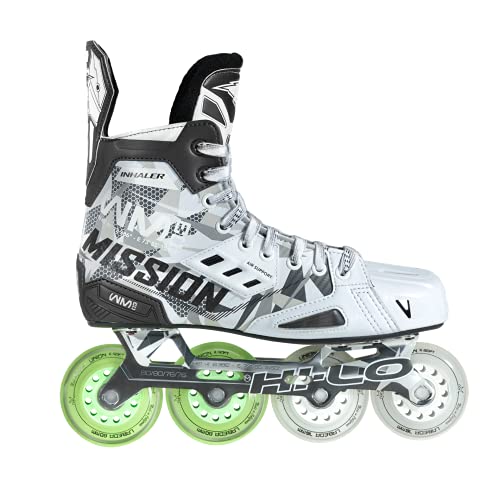 Mission Darts Bauer Inline Hockey Skates S21 Inhaler WM03 Senior E9 Wide