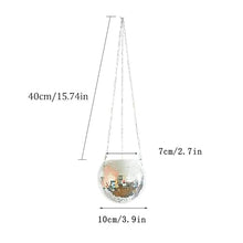 Round Ball Hanging Basket Flowerpot Balcony Garden Desktop Indoor Decor