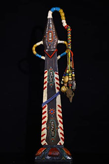 Generic Tibetan Temple Collection Dzi Beads Scorpion Sword Dorje Vajra Phurpa Magic Weapon