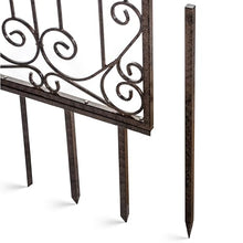 H Potter Garden Trellis 32" W x 6' Tall, Heavy Duty Iron Freestanding