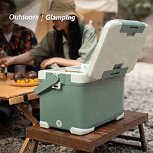 JYXYXSCP Camping Coolers,Insulated Portable Hard Cooler Lunch Box,Outdoor Portable Preservation Box Picnic Incubator with Handle