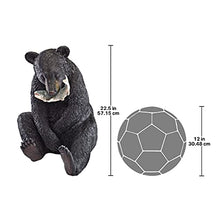 Design Toscano The Expert Fisherman Black Bear Statue