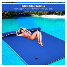ZDJZMGZ Floating Mat, Foam Water Floating Pad, Foam Pad Floating Mat Water Floating Pad for Outdoor Water Activities, Extra Large Floating Mat(Blue,550 * 183cm)