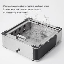 Portable Charcoal Grill - Stainless Steel Tabletop BBQ with Baking Tray & Net for Smoker Cooking Steak & Chicken - Perfect Outdoor Grill for Balcony & Yard Use