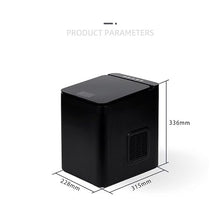 XXGDCOLP Portable Ice Maker Mini Commercial Home Bar Cafe Desktop Outdoor(OneColor)