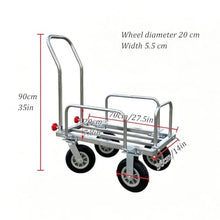 Foldable Garden Harvest Cart, Hand Truck for Orchard, Easy to Use