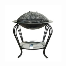BNEI European Style fire Pit, Portable Tabletop fire Pit with fire net Cover, 55 * 60 cm, Suitable for Winter Warming, Barbecue (Large)
