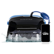 Dolphin Nautilus CC Plus Wi-Fi Automatic Robotic Pool Vacuum Cleaner, Always Cleaning, Never Charging, with Wall Climbing Scrubber Brush, Ideal for In-Ground Pools up to 40 FT in Length