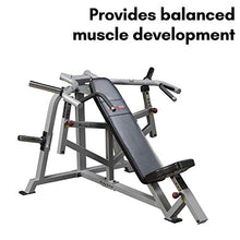 Body-Solid Leverage Incline Press Black