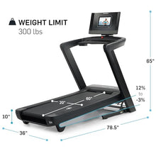NordicTrack Commercial Series 1250 Incline Treadmill Black