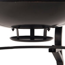 Pleasant Hearth OFW909RC Charlotte Slate Fire Pit