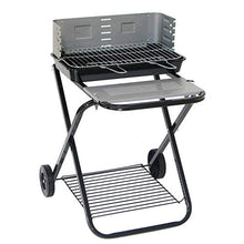 Grill Charcoal Barbecue Cooker Portable Home Outdoor Camping Picnics Grill Stainless Steel Mesh Non-Stick Tray