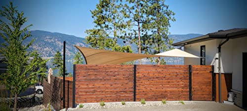 Sentinel Shade Systems Summit Series Shade Sails Rectangle Marrocan Terracotta
