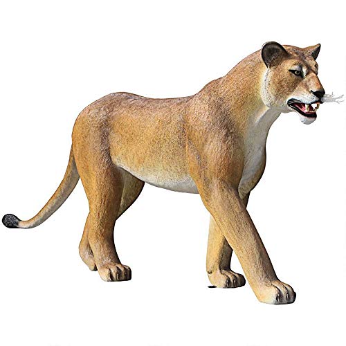 Design Toscano The Grande-Scale Lioness on The Prowl Statue Full Color