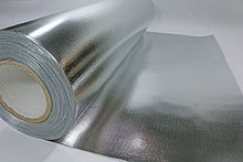 NASATECH Pure Aluminum Foil Radiant Barrier Sauna Grow Room Crawlspace Insulation Vapor Barrier Solid Heavy Duty Mylar Scrim Reinforced Aluminum 2000 sqft 24 inch Wide x 1000 ft Long