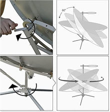 JYETAXDISS Stainless Steel Camping Cooker,Outdoor Integrated Solar Cooker, Camping Fuel Free Stoves Cooker Portable Hiking BBQ Oven Tool,for Outdoor Camping Barbecue Cooking