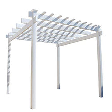 DuraTrel Princeworth Pergola White