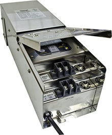 Dabmar Lighting LVT500-SS 500W Transformer with Timer/Photocell/Power Cord, Stainless Steel Finish