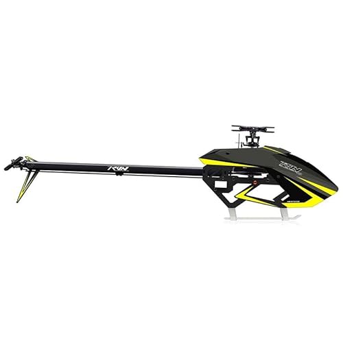 Generic Tron 5.8 Heritage RC Helicopter Kit Gray/Neon Yellow