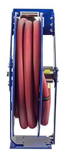 COXREELS Retractable Fuel Hose Reel 1in x 35ft Blue