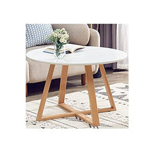 Round Bistro Table Small Round Table Pub Table for Home and Office Outdoor Accent Table(Color:Large,Size:1) (Large 1)