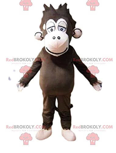 SPOTSOUND Brown Disheveled Monkey Costume