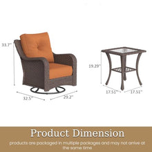Aeeiua 6 Piece Outdoor Patio Furniture Set