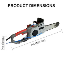 XygZythror Handheld Electric Chainsaw Wall Cutter, Heavy Duty Electric Diamond Concrete Chain Saw, Ideal for Concrete, Steel Bars, Marble, and More