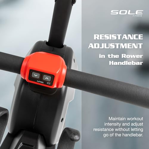 SOLE New 2023 Rowing Machine SR550 Black
