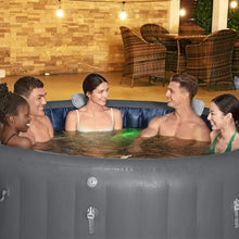 Bestway SaluSpa Santorini HydroJet Inflatable Hot Tub with EnergySense Cover