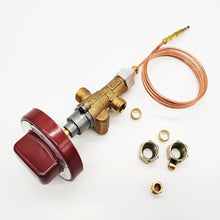 Catering Cooking Equipment High Power 60000BTU Gas Brass Valve with Control Knob and Thermocouple Kitchen Accessories stability
