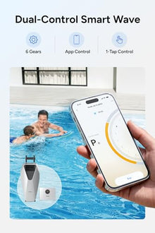 iGarden Swim Jet X PRO 10: Portable 6-Gear App Ctrl Swim Machine (10h Max)