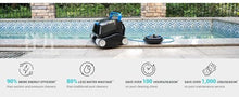 8STREME Black Pearl In-Ground Robotic Pool Vacuum Cleaner Black
