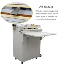 HQHAOTWU Commercial Vacuum Sealer Outside Pumping 23.6inch Sealing Length White