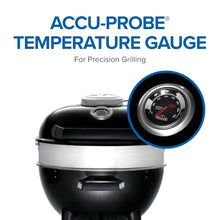 Napoleon PRO18 Compact Charcoal Kettle Grill, Black, Porcelain-Enameled Lid and Bowl, Chrome-Plated Cooking Grid