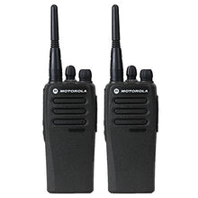 Motorola CP200d UHF Two Way Radios 2 Pack Renewed Black