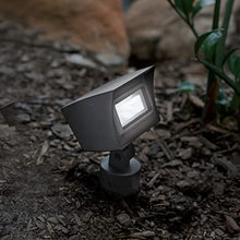 WAC Landscape Lighting, Wall Wash Light LED 12V with Integral Brightness Control 2700K Warm Built-in LED in Solid Brass Coated with Bronze