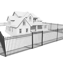 Fencer Wire 100FT Heavy Duty Pinnacle Fence Barrier Kit Black