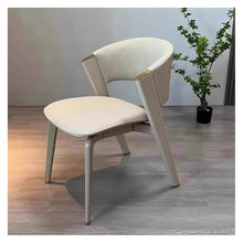 White Ergonomic Living Room Chairs Simple Nordic Design Floor Lazy Relax Fauteuil Salon Furniture Home(Grey Beige feet)