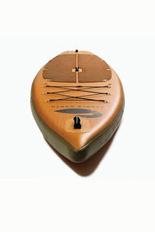 Paddle North 12'6" PORTAGER XL Inflatable Stand-Up Paddleboard Wood Grain