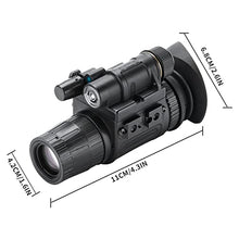 Teslord PVS 14 Gen 2+ Night Vision Monocular Military Grade NVG for Hunting and Tactical Use
