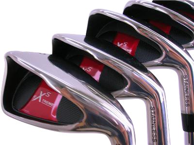 Extreme X5 iBRID Iron Set Senior Men's 8-Piece Right Handed Senior Flex Club Black