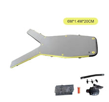 BOZHOUYUPIN Floating Inflatable Y Pontoons Dock Platform for Boat/Yacht/Jet Ski 6m
