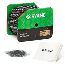 BYANE 100-Foot Chainsaw Chain Bulk Reel 3/8" Pitch .050" Gauge
