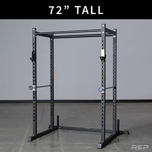 REP Fitness Short Power Rack PR-1050 with Dip Attachment - Power Rack w/Dip Attach