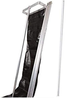 MinnSnowta Dynamo Snow Roof Rake with Extra 6' Pole (Bundle, 2 Items)