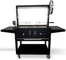 SDI Factory Direct Outdoor Argentine Grill Santa Maria Charcoal Wood BBQ Spit Roaster Stainless Steel