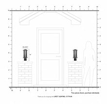 Livex Lighting 1 Light Satin Brass Outdoor Post Top Lantern