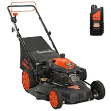 YARDMAX 22 in. 201cc Select PACE 6 Speed CVT High Wheel FWD 3-in-1 Gas Walk Behind Self Propelled Lawn Mower, Black (YG2860)